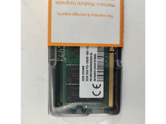 1 PCS For SK Hynix Laptop memory 32GB DDR5 SODIMM 5600 32G 5600B 2RX8 HMCG88AGBSA095N HMCG88AGBSA092N