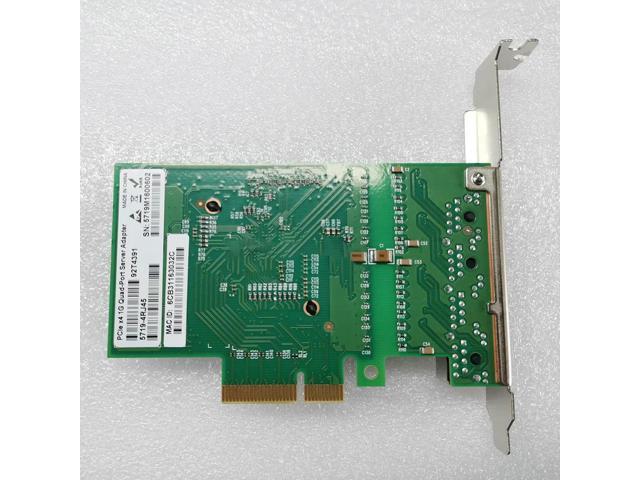 For 5719 5719-4RJ45 PCIeX4 1G Quad-Port Server Adapter PCI-E X4 Gigabit 4-Port Network Card NIC
