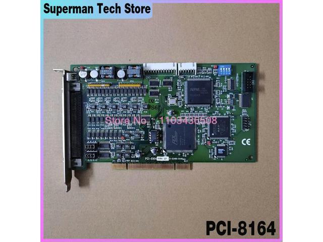 For ADLINK 4-axis Stepper Servo Motion Control 51-12406-0A40 4-axis Step PCI-8164 Switch control signal sensor