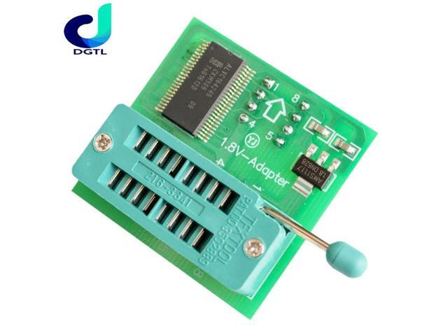 1.8V adapter for or motherboard 1.8V SPI Flash SOP8 DIP8 W25 MX25 use on programmers TL866CS TL866A EZP2010 EZP2013 CH341