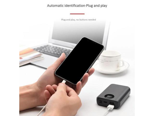 Power Bank Box 3X Pack DIY Smart Charge Fast Charger LED Light for Cell Phone Tablet