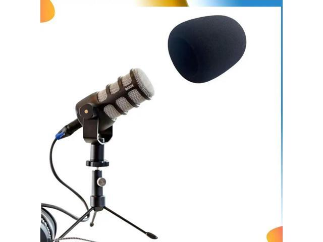 For RODE Podmic Anti- Filter Pod Mic Windscreen Noise Reducer Windproof Shield Microphone Cover Sponge Windshield Easy T