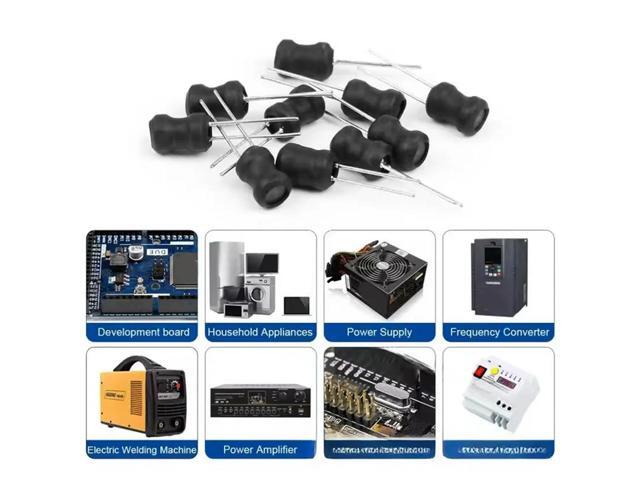 2.2Uh-100Mh Capacitors Assortment 240Pcs Electrolytic Capacitor 24Value Range Kit