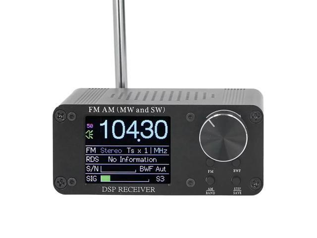 ATS80 Portable Shortwave Radio FM AM Frequency Receiver 5W External Headphones Telescopic Antenna Shortwave Radio