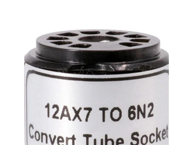 2PC Tube Socket Adapter ECC83 12AX7 To 6N2 6N1 6N6 Converter Vintage Audio DIY
