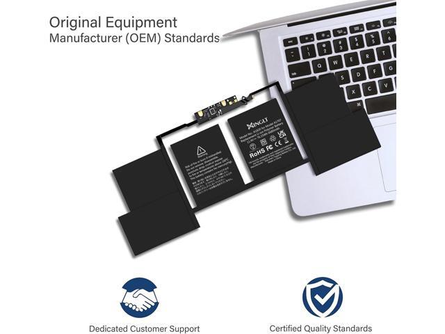 A1707 Replacement Battery for MacBook Pro,A1820 Laptop Battery for MacBook Pro 15 inch A1707 (2016, 2017) 6680mAh 76.15Wh EMC 3072 3162