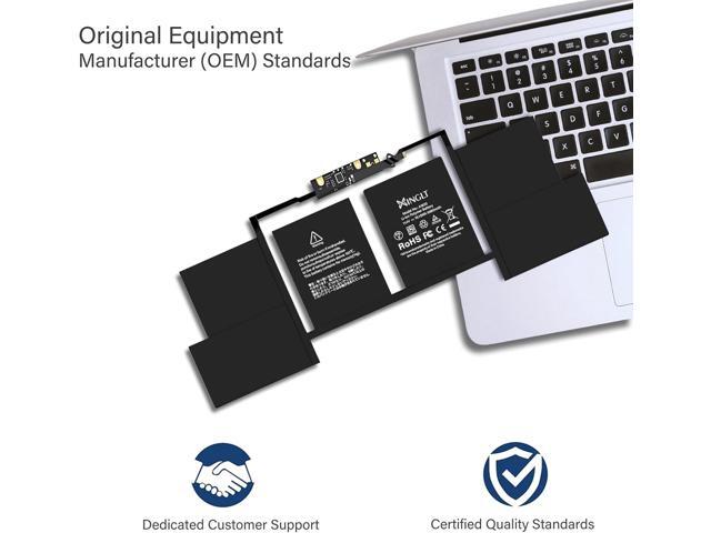 A1707 Replacement Battery for MacBook Pro,A1820 Laptop Battery for MacBook Pro 15 inch A1707 (2016, 2017) 6680mAh 76.15Wh EMC 3072 3162