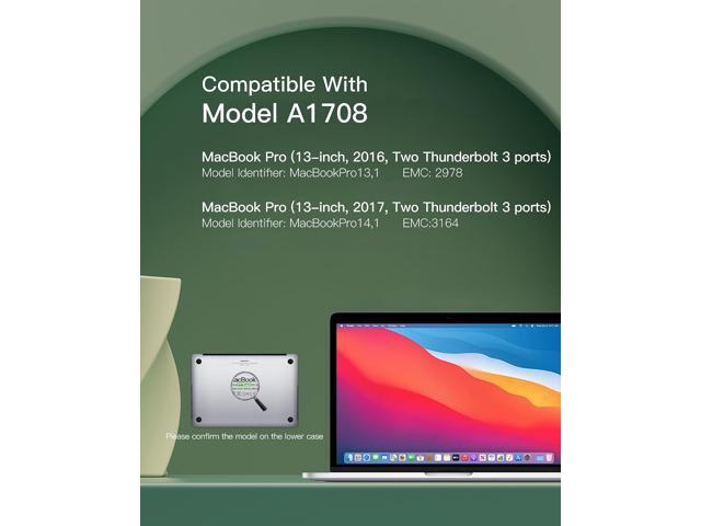 A1708 Battery Replacement for MacBook Pro 13-inch A1708(2016,2017) A2159(2019) A2289(2020) A2338(2020,2022) A1713/A2171 Battery