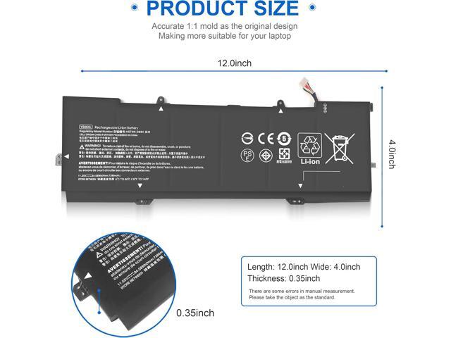LXHY YB06XL Battery for HP Spectre X360 Convertible 15-CH0XX 15-CH 15-CH011DX, 15-CH002TX 15-CH013TX 2018 Series HSTNN-DB8H HSTNN-DB8V 928427-271...
