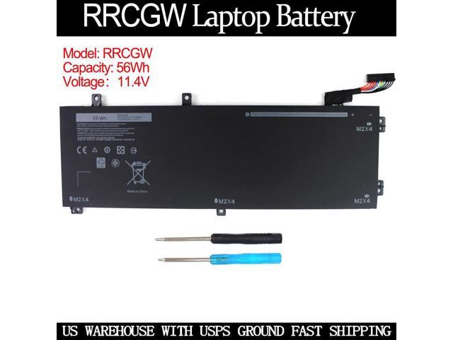 11.4V 56Wh 3-Cell RRCGW H5H20 Laptop Replacement Battery for Dell XPS 15 9550 15-9550 9560 9570 Precision 5510 5520 5530 Series P56F P56F001 62MJV.