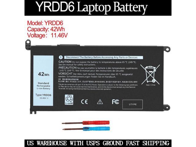 LXHY YRDD6 Battery for Dell Inspiron 5591 7586 5491 5481 5482 5485 3310 2-in-1 15 3582 3583 3593 3584 5590 5593 5594 5585 14 3493 5493 5480 3793.
