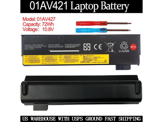 LXHY 01AV427 01AV425 SB10K97584 Battery for Lenovo Thinkpad T470 T480 P51S P52S TP25 T570 T580 A485 A475 Series 4X50M08812 01AV427 01AV422 01AV423...