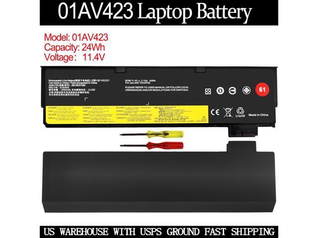 01AV423 SB10K97580 Laptop Battery Replacement for Lenovo ThinkPad T470 T480 A475 A485 T570 T580 P51S P52S TP25 Series 61 4X50M08810 01AV422...