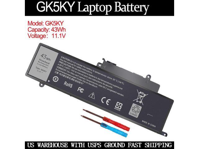 43Wh Type GK5KY Battery Replacement for Dell Inspiron 11 3000 3147 3148 3152 3153 3157 3158 7000 7347 7348 7352 7353 7359 15 7000 7558 7568, fits.