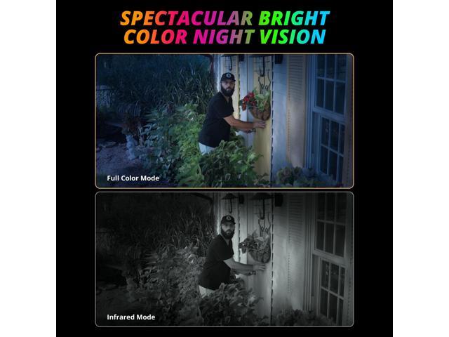 Defender - GO 2K AI POWERED Plug-in Power Indoor/Outdoor Home Security, Baby & Pet Camera - 2 Pack - White - image 6