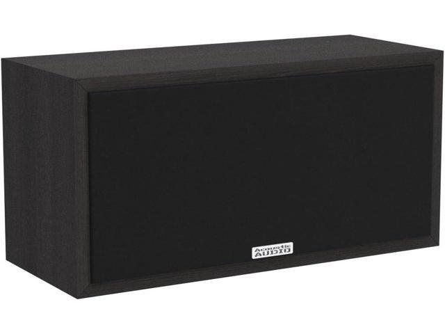Acoustic Audio PSC-32 Center Channel Speaker 125 Watt 2-Way Home Theater Audio, Black