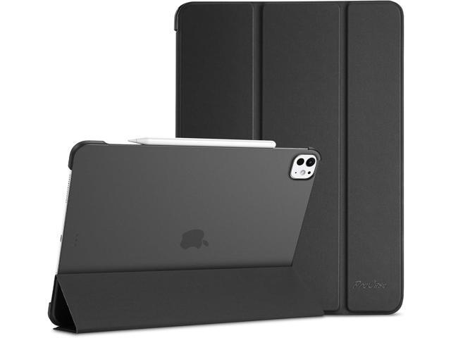 ProCase for iPad Pro 13 Inch (M4) Case 2024, Smart Cover iPad Pro M4 13 Inch Case, Slim Stand Translucent Hard Shell Back, Supports Touch ID, Auto...
