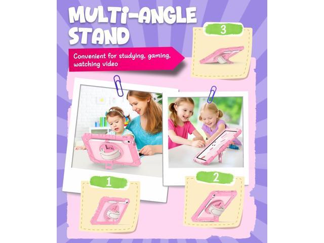 Cantis Case for iPad (A16) 11th Generation 11 inch 2025 for Girls Kids, iPad 10th Generation 10.9 inch 2022 with Screen Protector/Rotating...