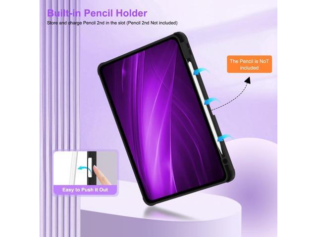 Casetego for iPad Air 11 Inch M2(2024),iPad Air 5th Gen(2022)/iPad Air 4th Gen(2020) 10.9 Inch Case with Pencil Holder,360°Rotating Adjustable...