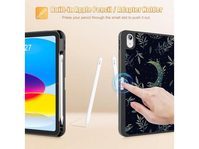 Tuiklol Case for iPad 11 inch (A16 Chip) 2025 Gen 11th / iPad 10.9 inch 2022 10th Generation,Slim Stand Hard Case Pencil Holder with TPU Back Cover...