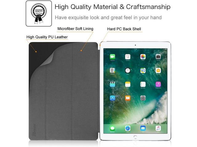 Fintie Case for iPad Pro 12.9 (2nd Gen) 2017 / iPad Pro 12.9 (1st Gen) 2015 - [SlimShell] Ultra Lightweight Standing Protective Cover with Auto...