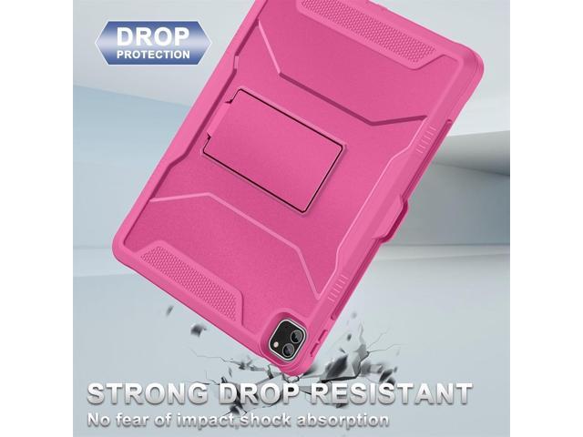 Soke Case for iPad Pro 12.9 Inch 6th/5th/4th Generation(2022/2021/2020 Release), Rugged Shockproof Protective Cover with Built-in Kickstand for...