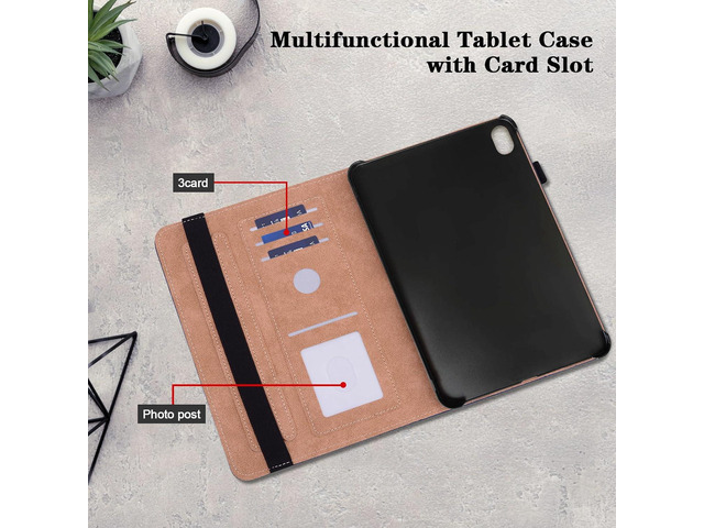 Case for iPad Air 11-inch M3 (2025) / M2 (2024) iPad Air 7th/6th Generation Case, Auto Wake/Sleep Supports Pencil Pro and Pencil(USB-C) Flip Wallet...