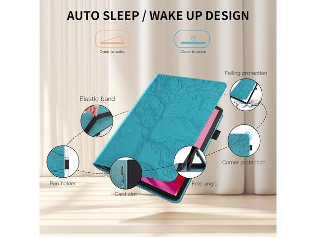 Tablet case for ipad 11th Generation(2025 11 Inch), Unique Tree Design with Hidden Card Slots, Slim and Lightweight with Built-in Magnetic Auto...