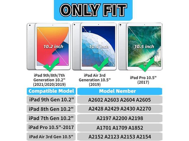 Kids Case for iPad 10.2 & 10.5, iPad 9th/8th/7th Generation 10.2' 2021 2020 2019 Case with Screen Protector, iPad Air 3rd Gen/Pro 10.5 inch...