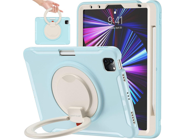 BATYUE Case for iPad Air 11-inch M3 (2025) / M2 (2024), iPad Air 5th/4th 10.9 inch(2022/2020), iPad Pro 11' 4th/3rd/2nd/1st, Shockproof Cover with...
