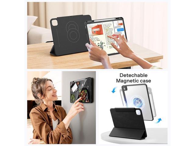 SPARIN Case for iPad Air 13 Inch M3 2025/M2 2024 ((7th/6th Generation), Removable Magnetic Cover with Apple Pencil Holder, Portrait and Landscape...