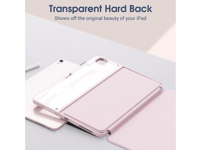 ProCase for iPad Air 13 Inch Case (2025/2024) M3/M2 & iPad Pro 12.9 inch 6th/5th/4th/3rd 2022/2021/2020/2018; Transparent Back Protective Folio...