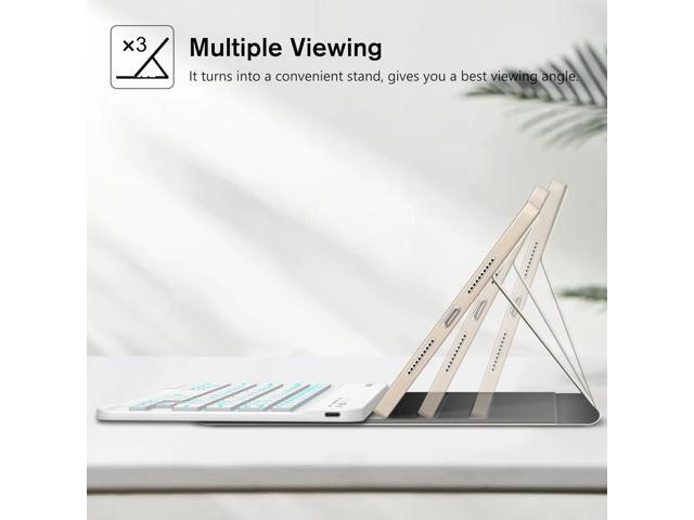 FINTIE Keyboard Case for iPad mini (A17 Pro) 7th Generation 2024 / iPad mini 6th Gen 8.3 Inch, Soft TPU Back Cover with Magnetically Detachable...