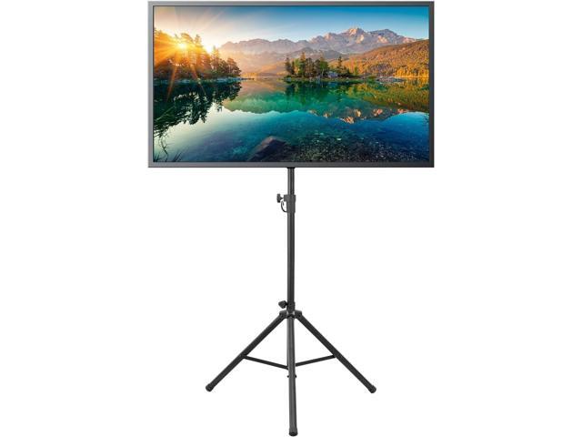 Mount-It! Tripod TV Stand Portable TV Tripod for Flat Screens 32-70 Inch Indoor/Outdoor Height Adjustable Stand, VESA 200x200 to 600x400, for...