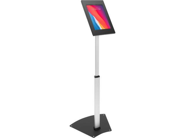 Mount-It! Anti-Theft iPad Floor Stand Kiosk, Height Adjustable 25'42.5', Locking Enclosure with +/-90° Tilt, 75x75 VESA, Freestanding or Bolt-Down...