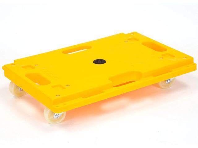 Mount-It! Furniture Dolly with Wheels, 220 Lbs Capacity, Portable, Connectable Small Flat Platform Dolly for Moving Pianos, Couches, Boxes, and.