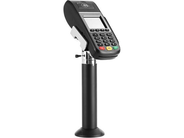 Mount-It! Universal Credit Card POS Terminal Stand for VeriFone Ingenico First Data Card Readers Adjustable Clamp Width with Tilt, Swivel ...