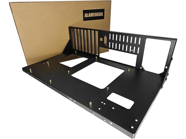 DIY Pc Test Bench, Open Chassis Case Rack for ATX/M-ATX/ITX Motherboards,Widely Body Heat Dissipation Design Open Air Pc Case, SSD Motherboards...