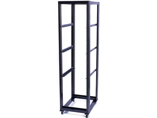 RAISING ELECTRONICS 4 Post Open Frame 19inch Server/Audio Steel Rack Aluminum (36U-31)