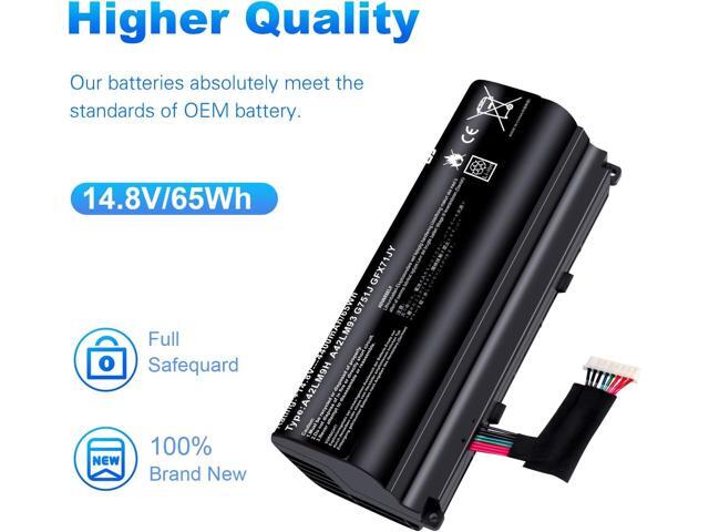 New A42N1403 Battery for ASUS ROG GFX71JY 17.3' GFX71JY4710 G751 G751J G751JT G751JY G751JL G751JM GFX71JY GFX71JY4710 GFX71JY4710 G751J-BHI7T25...