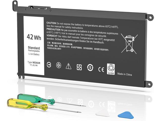 42Wh WDX0R WDXOR YRDD6(except 5580)Laptop Battery for Dell Inspiron 13 15 5000 7000 Series 5567 5570 5579 7579 7569 7378 5567 7573 5565 5379 5378.