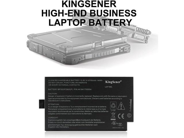 BP3S3P2900 Laptop Battery for Getac B300 B300X BP3S3P2900(P) 441814400099 BP3S3P2900P 4418144000490 3ICR19/66-3 BP3S3P2600(S) 8700mAh/94WH