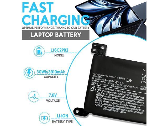 L16C2PB2 L16M2PB1 Laptop Battery Replacement for Lenovo IdeaPad 320-14AST 320-14IAP 320-14ISK 320-15ABR 320-15AST 320-15IAP 330-14IGM 520-15IKB...