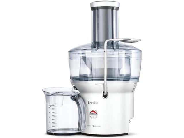 Breville BJE200XL Juice Fountain Compact Centrifugal Machine, 25 oz, Silver