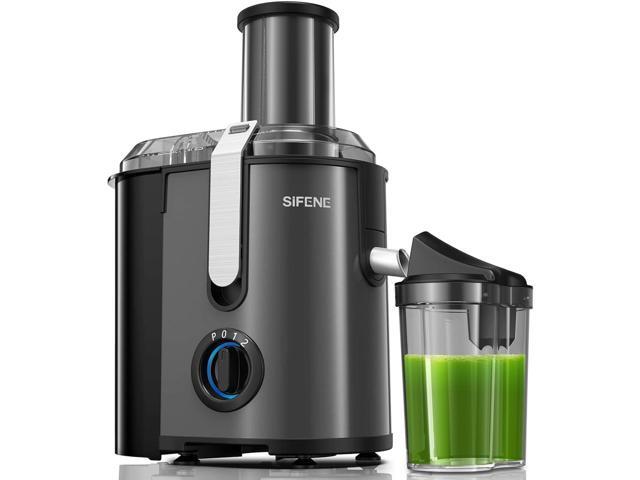 SiFENE Juicer Machine, 800W Centrifugal Juicer with 3.2' Big Mouth for Whole Fruits and Veggies, Juice Extractor Maker with 3 Speeds Settings, Easy.