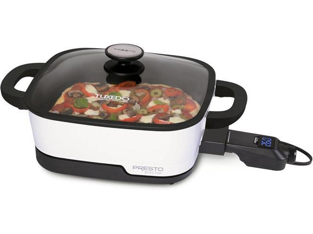 Presto 07118 Tuxedo Digital Precision Skillet Multi-Cooker