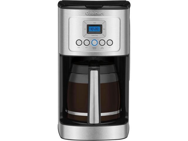 Cuisinart Coffee Maker, 14 Cup Glass Carafe Coffee Machine, Fully Automatic for Brew Strength Control, 1-4 Cup Settings, Adjustable 24 Hour Start.