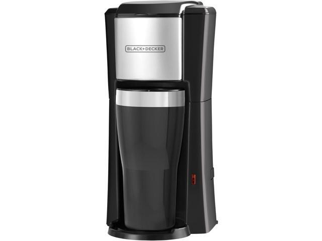 BLACK+DECKER CM618 Single Serve Coffee Maker, Black