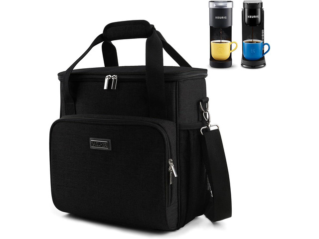 BAGLHER Coffee Maker Travel Bag Compatible with Keurig K-Mini, Keurig K-Express, Keurig K-Iced or Other Accessories, Portable Coffee Maker Case...
