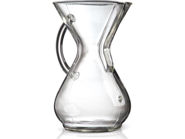 Chemex Pour-Over Glass Coffeemaker - Glass Handle Series - 6-Cup - Exclusive Packaging